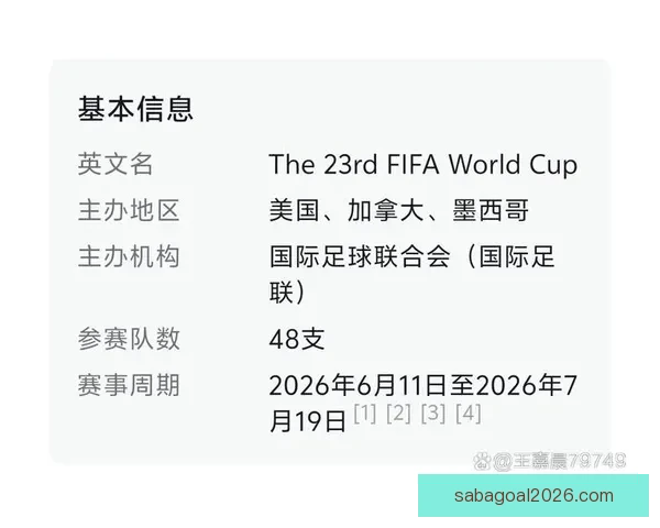 美加墨三国联合主办世界杯激发足球热潮新篇章
